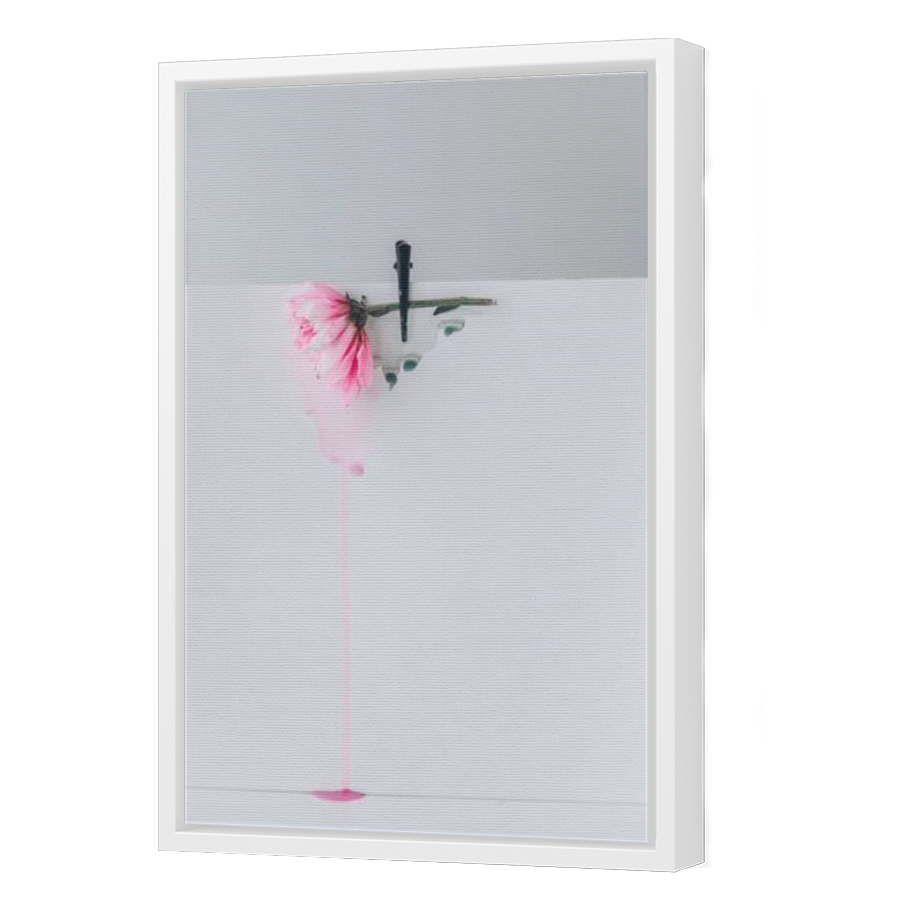 Thumbnail for Canvas - White Floating Frame