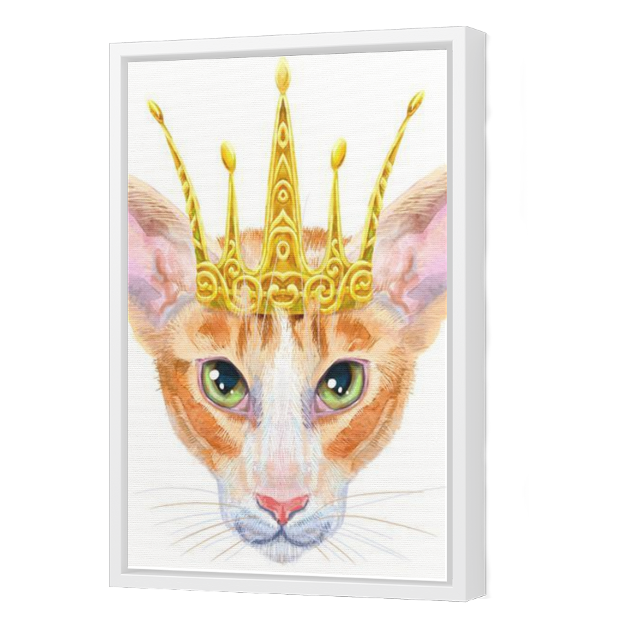Thumbnail for Canvas - White Floating Frame