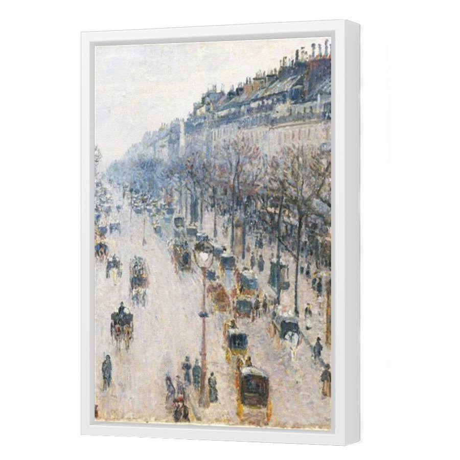 Thumbnail for Canvas - White Floating Frame