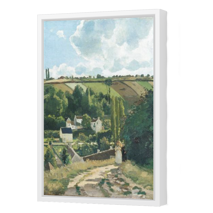 Thumbnail for Canvas - White Floating Frame