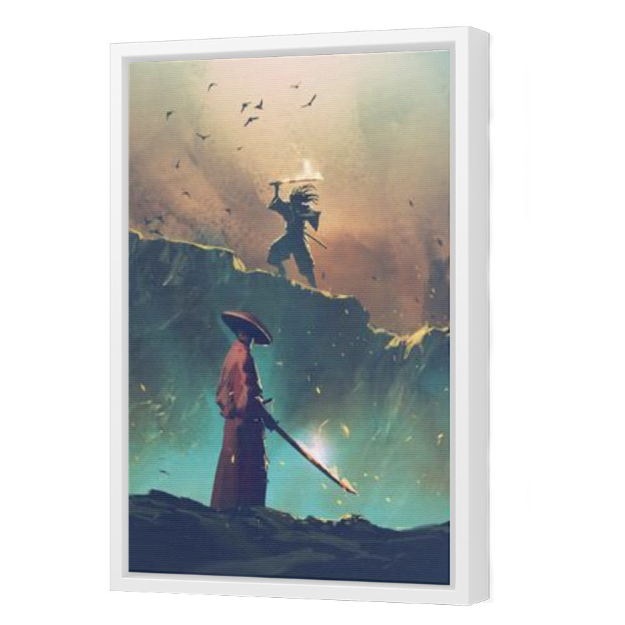 Thumbnail for Canvas - White Floating Frame