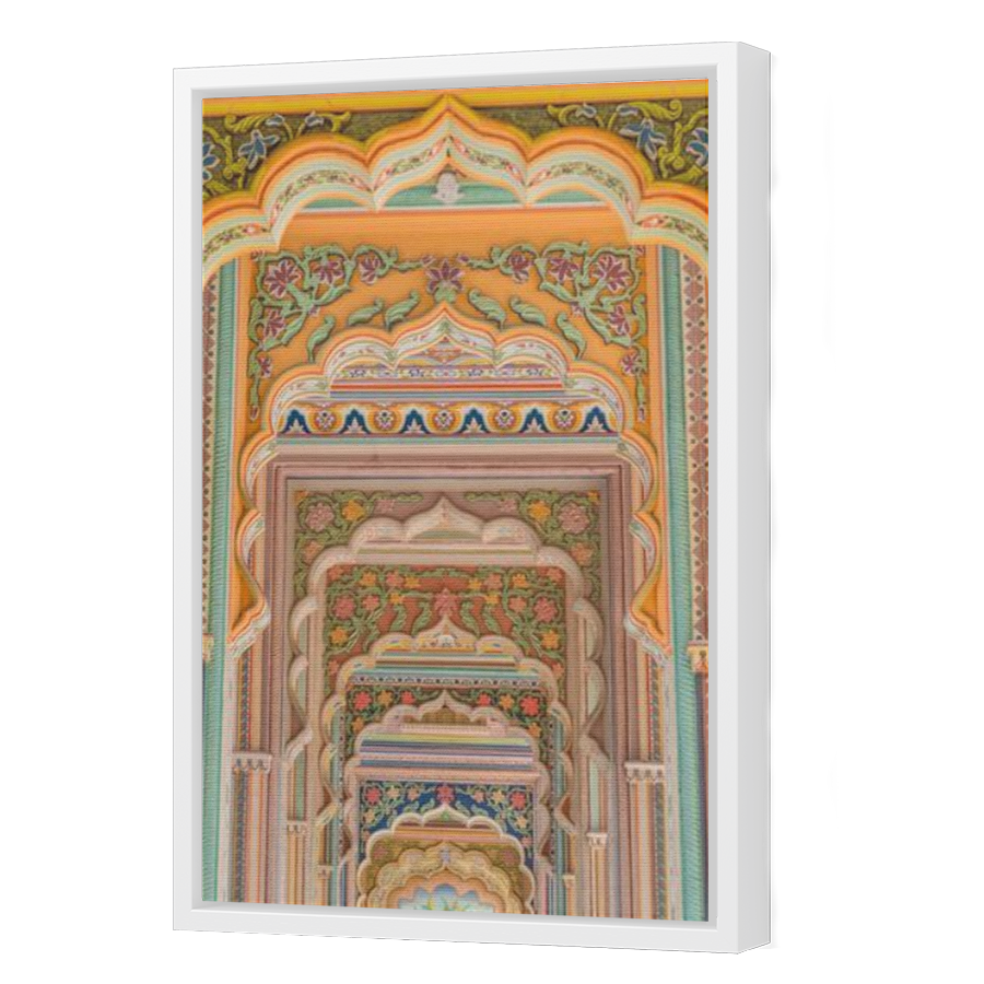 Thumbnail for Canvas - White Floating Frame