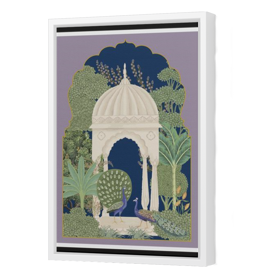 Thumbnail for Canvas - White Floating Frame