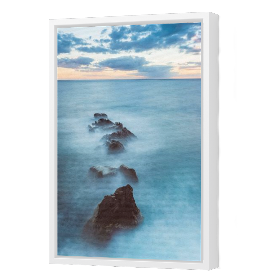 Thumbnail for Canvas - White Floating Frame