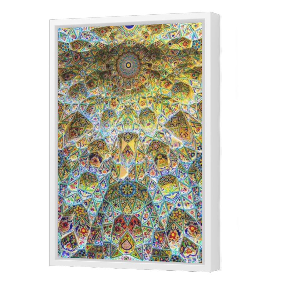 Thumbnail for Canvas - White Floating Frame
