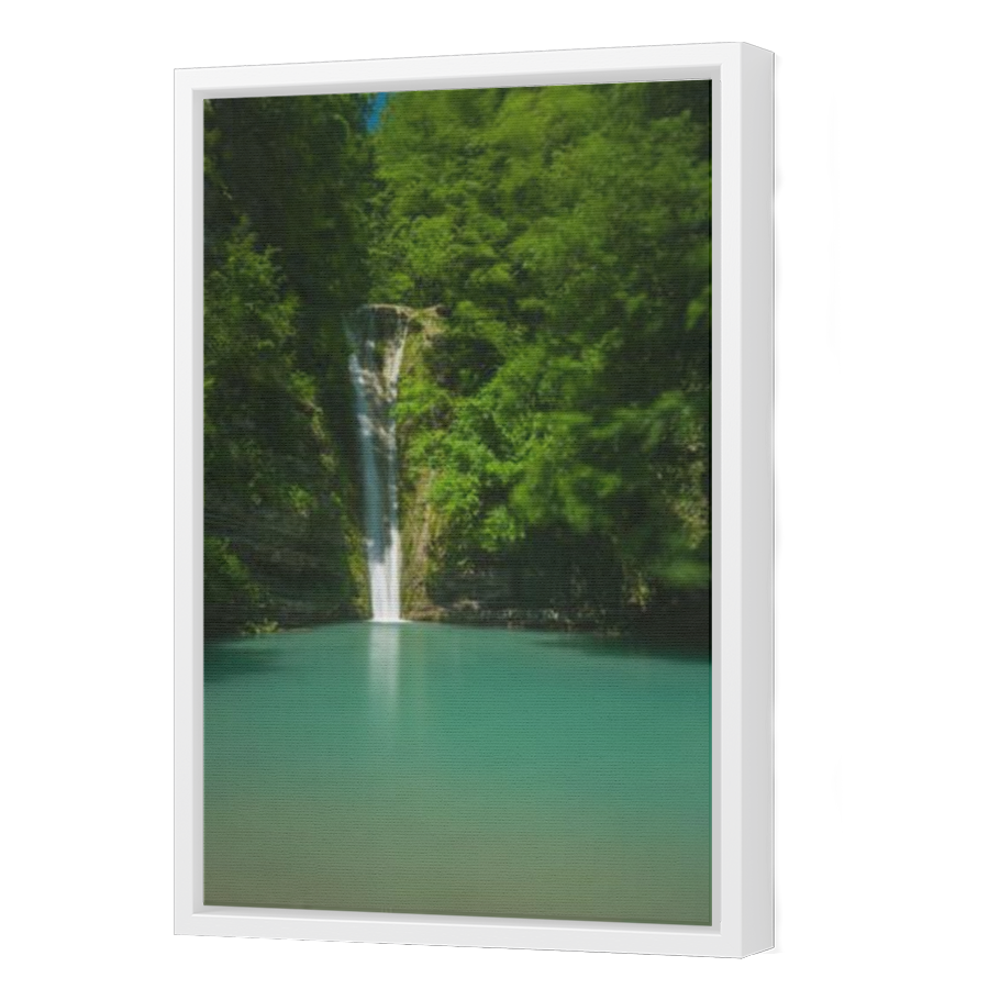 Thumbnail for Canvas - White Floating Frame
