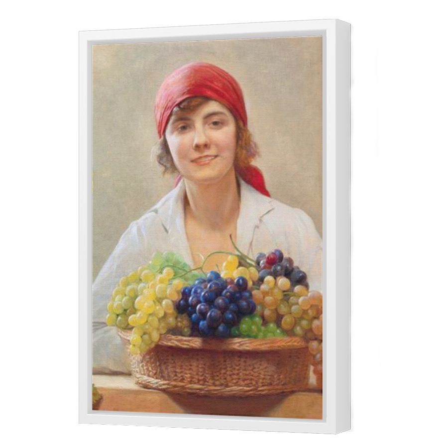 Thumbnail for Canvas - White Floating Frame