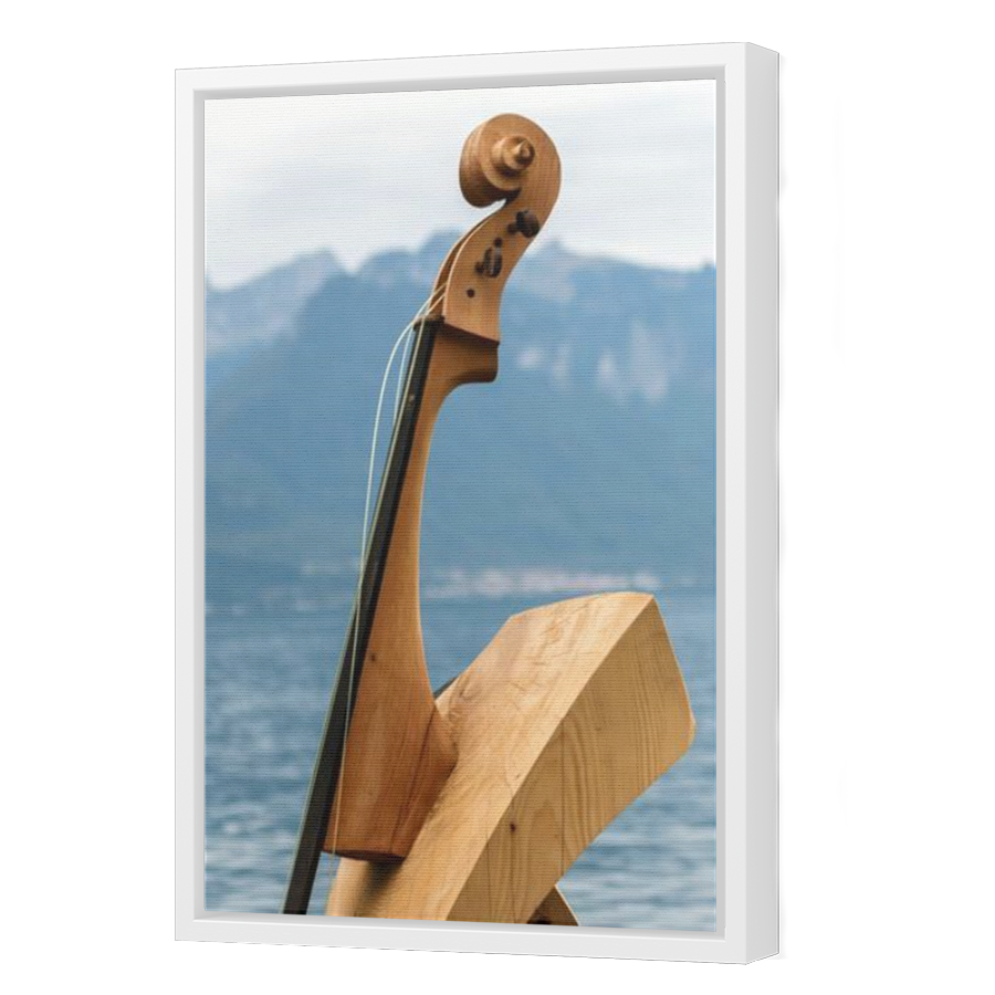 Thumbnail for Canvas - White Floating Frame