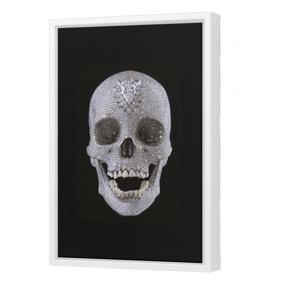 Thumbnail for Canvas - White Floating Frame