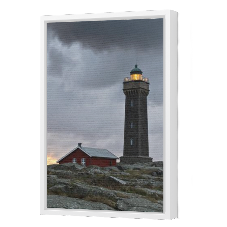 Thumbnail for Canvas - White Floating Frame