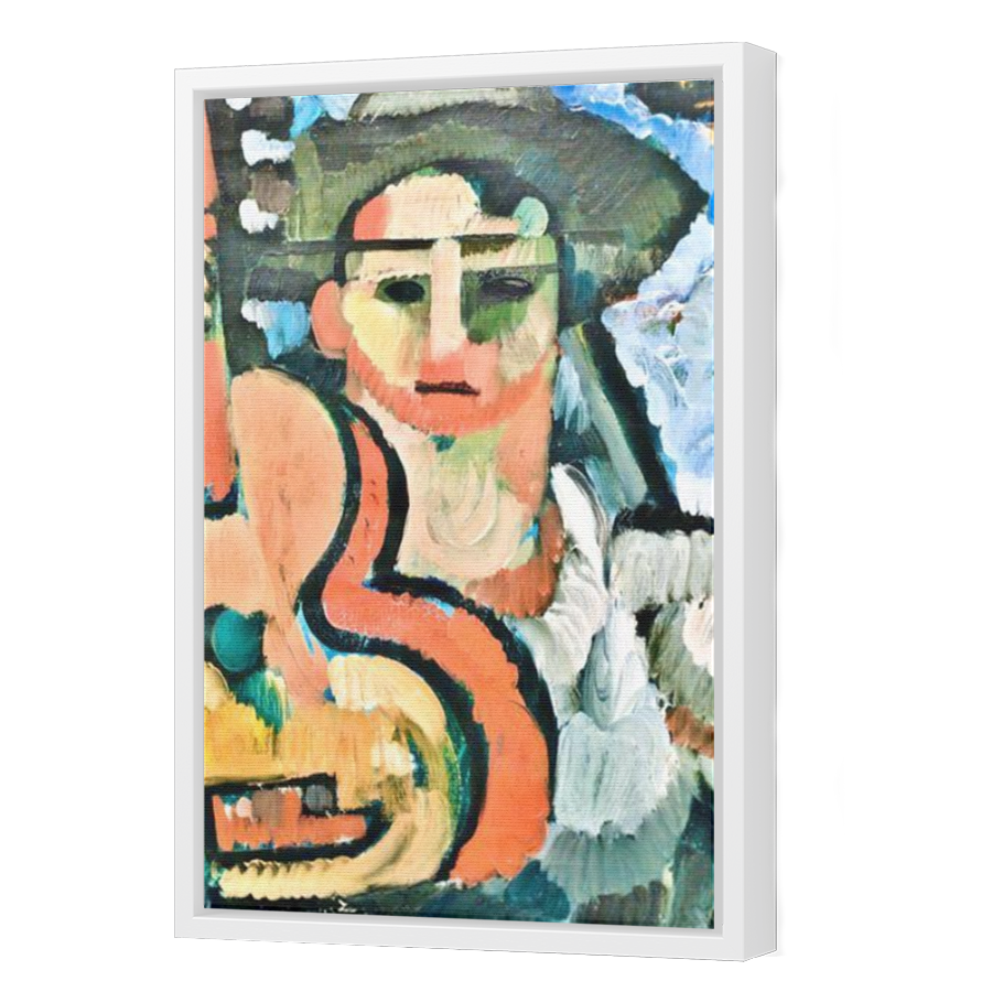 Thumbnail for Canvas - White Floating Frame
