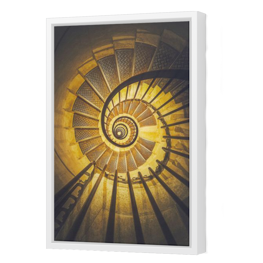 Thumbnail for Canvas - White Floating Frame