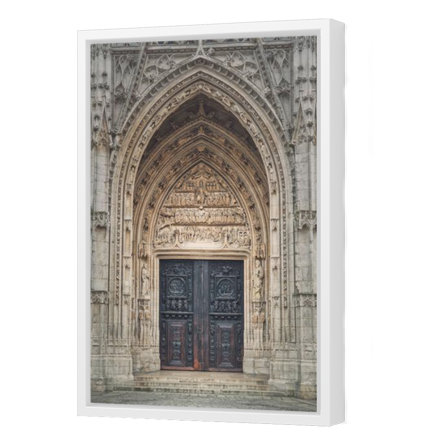 Thumbnail for Canvas - White Floating Frame