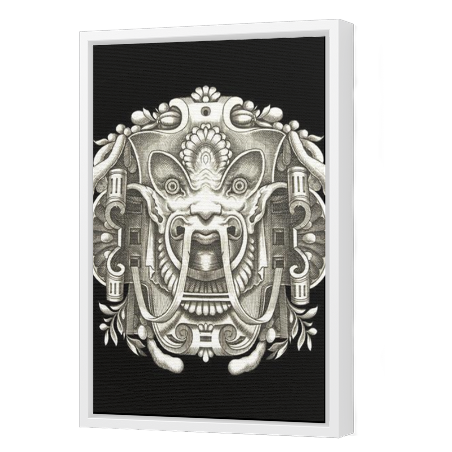 Thumbnail for Canvas - White Floating Frame