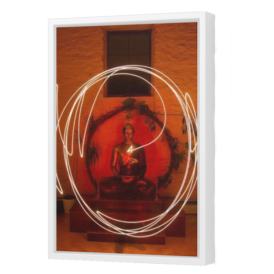 Thumbnail for Canvas - White Floating Frame