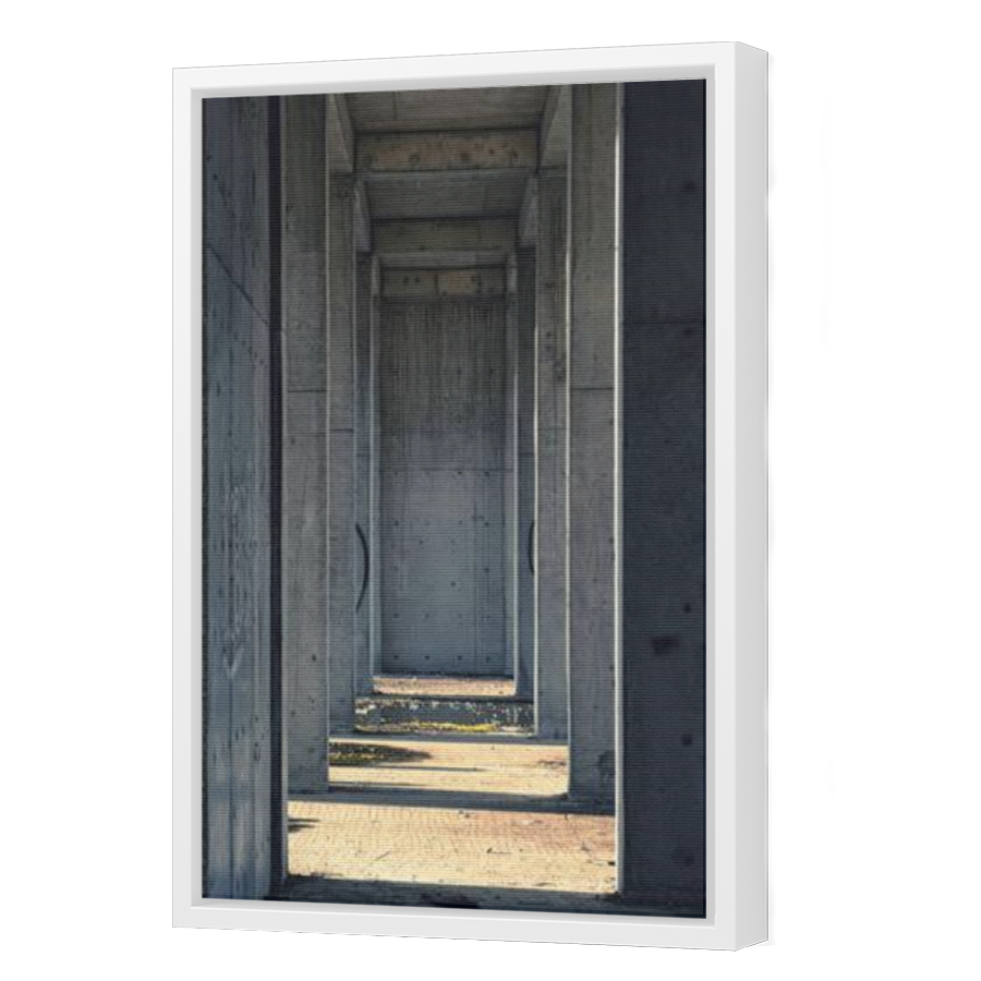 Thumbnail for Canvas - White Floating Frame