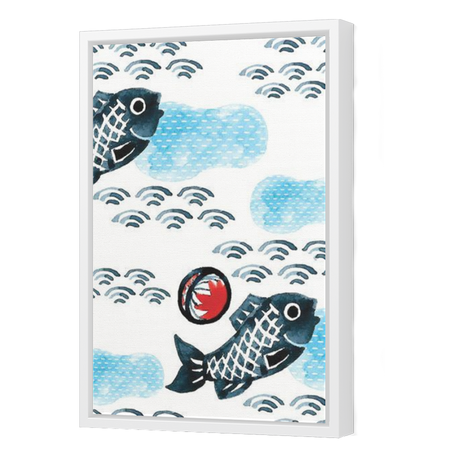Thumbnail for Canvas - White Floating Frame