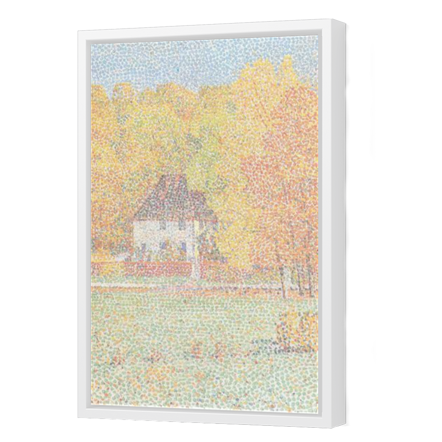 Thumbnail for Canvas - White Floating Frame