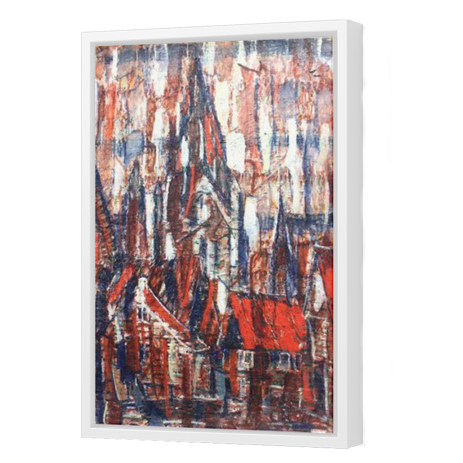 Thumbnail for Canvas - White Floating Frame