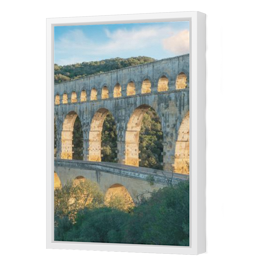 Thumbnail for Canvas - White Floating Frame