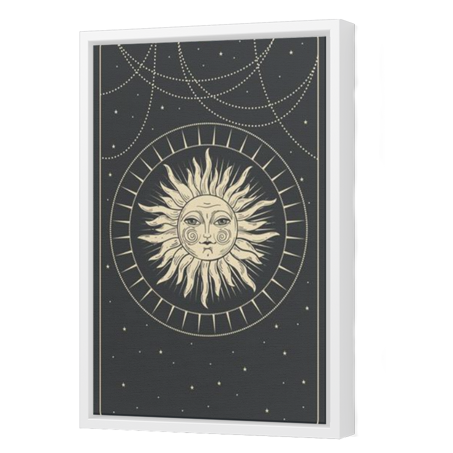 Thumbnail for Canvas - White Floating Frame