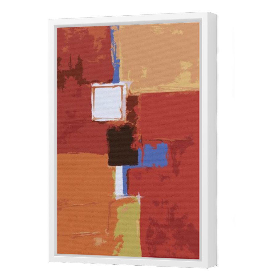 Thumbnail for Canvas - White Floating Frame