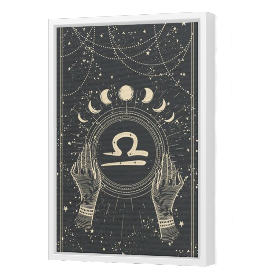 Thumbnail for Canvas - White Floating Frame
