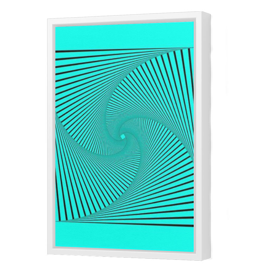 Thumbnail for Canvas - White Floating Frame