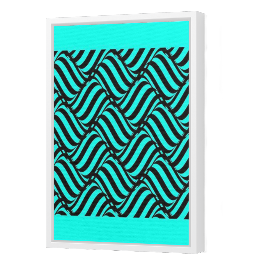 Thumbnail for Canvas - White Floating Frame