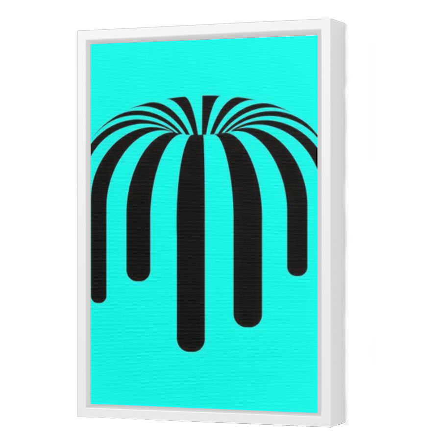 Thumbnail for Canvas - White Floating Frame