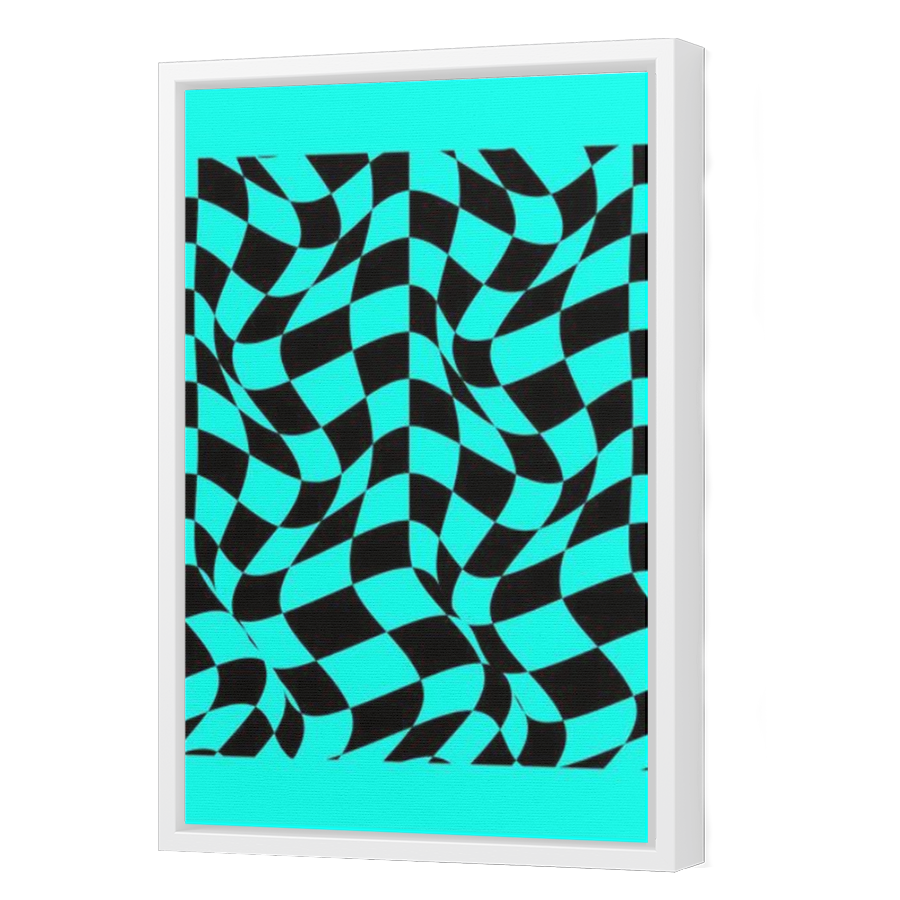 Thumbnail for Canvas - White Floating Frame