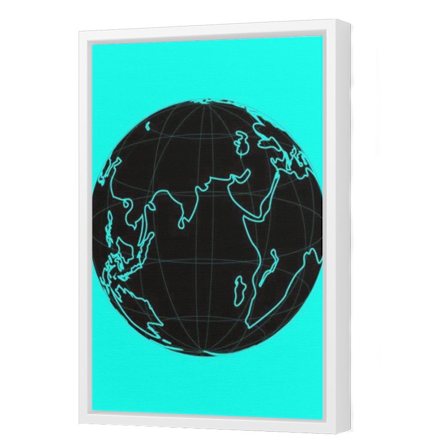 Thumbnail for Canvas - White Floating Frame