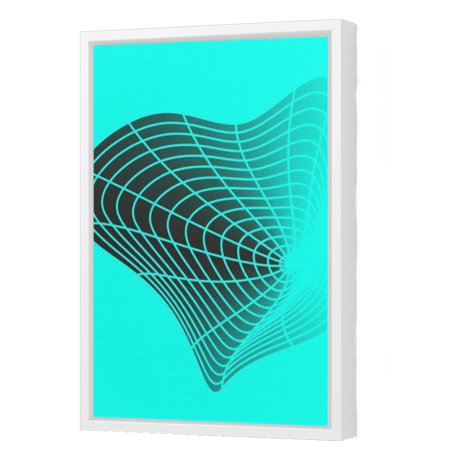 Thumbnail for Canvas - White Floating Frame