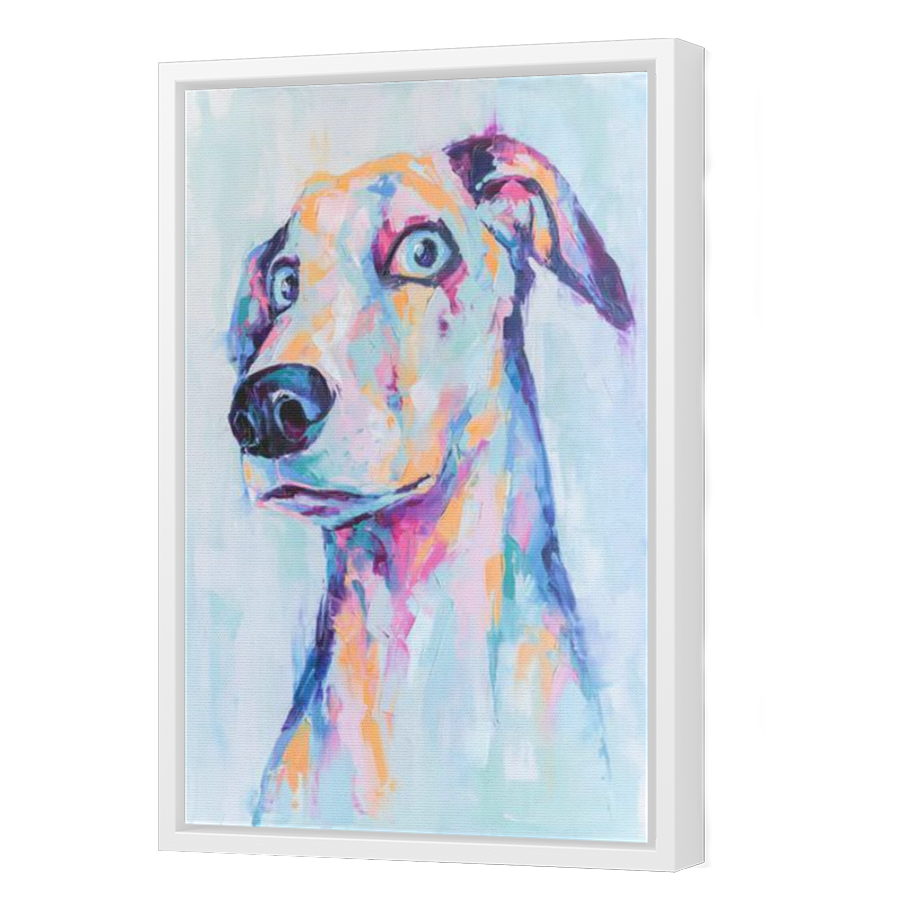 Thumbnail for Canvas - White Floating Frame