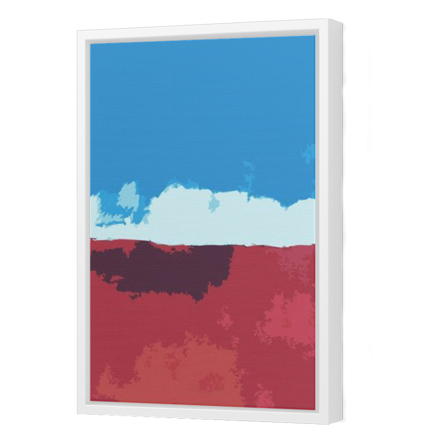Thumbnail for Canvas - White Floating Frame