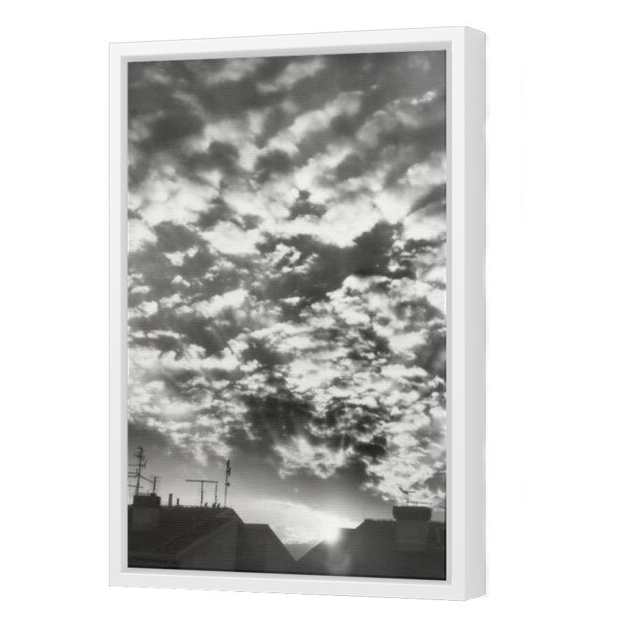 Thumbnail for Canvas - White Floating Frame