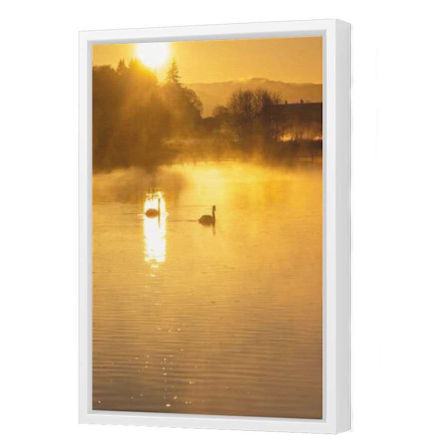 Thumbnail for Canvas - White Floating Frame