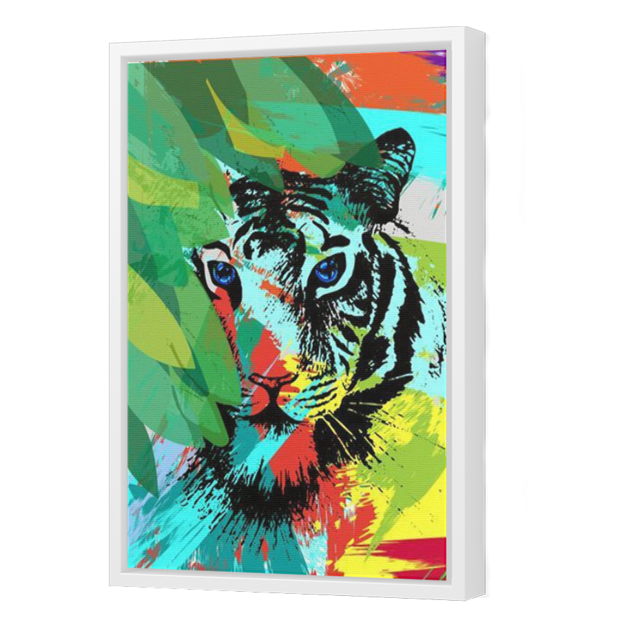 Thumbnail for Canvas - White Floating Frame