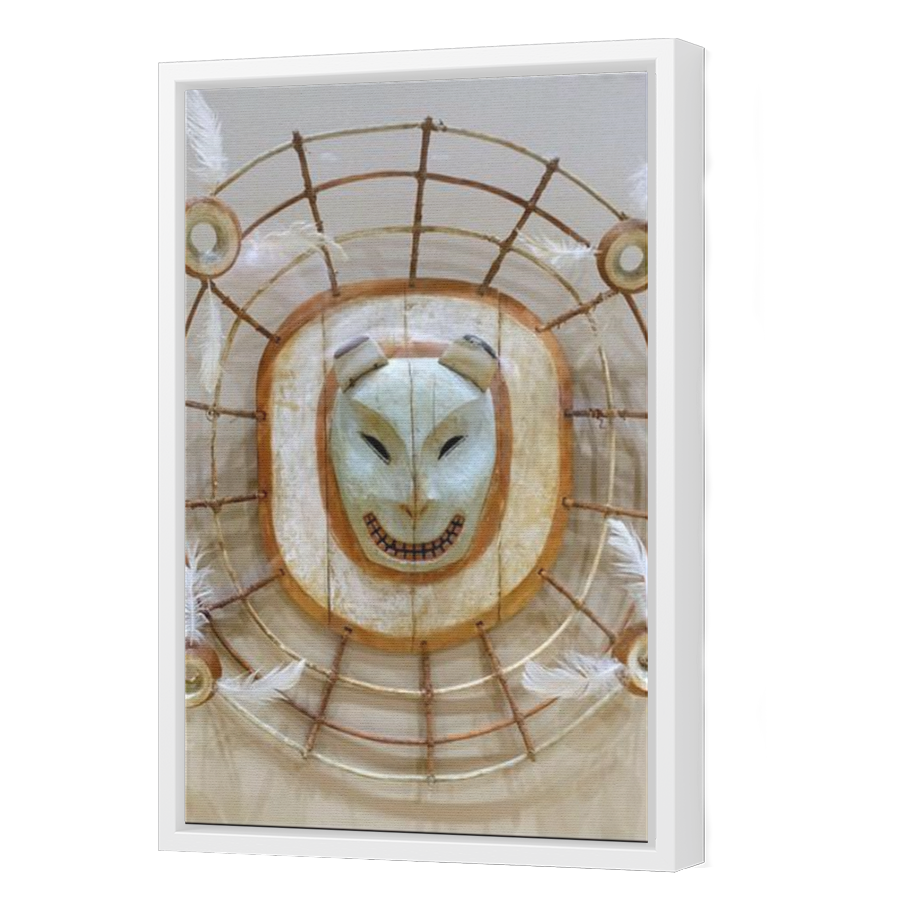 Thumbnail for Canvas - White Floating Frame