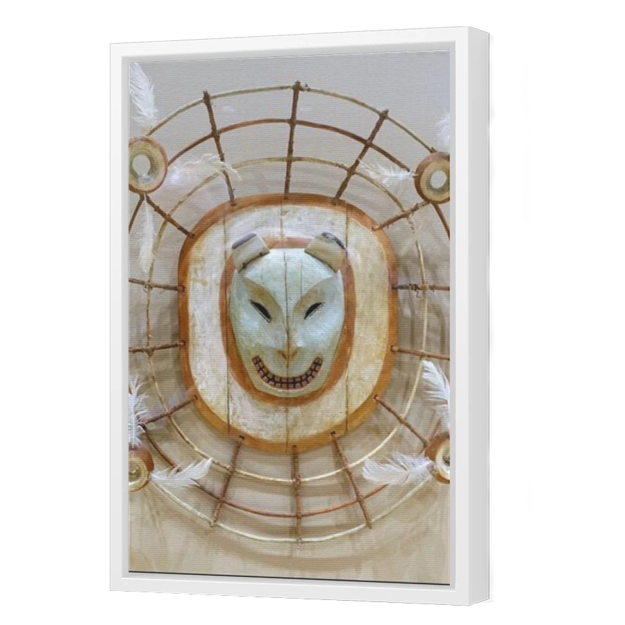Thumbnail for Canvas - White Floating Frame