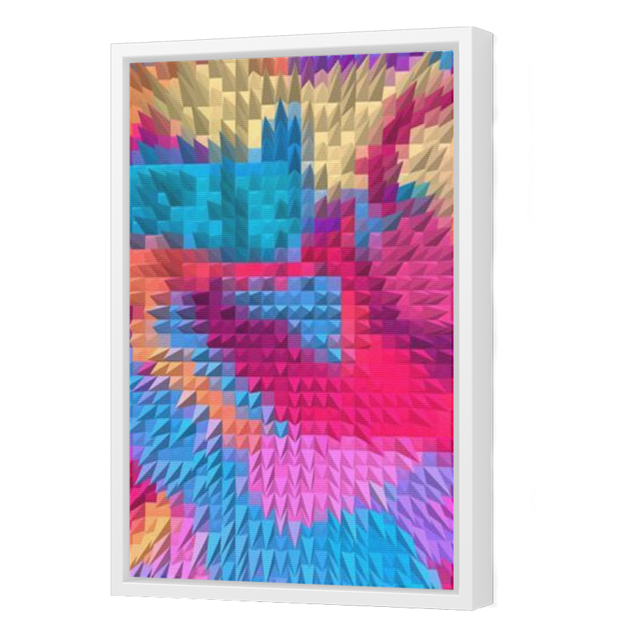 Thumbnail for Canvas - White Floating Frame