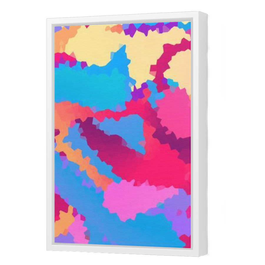 Thumbnail for Canvas - White Floating Frame