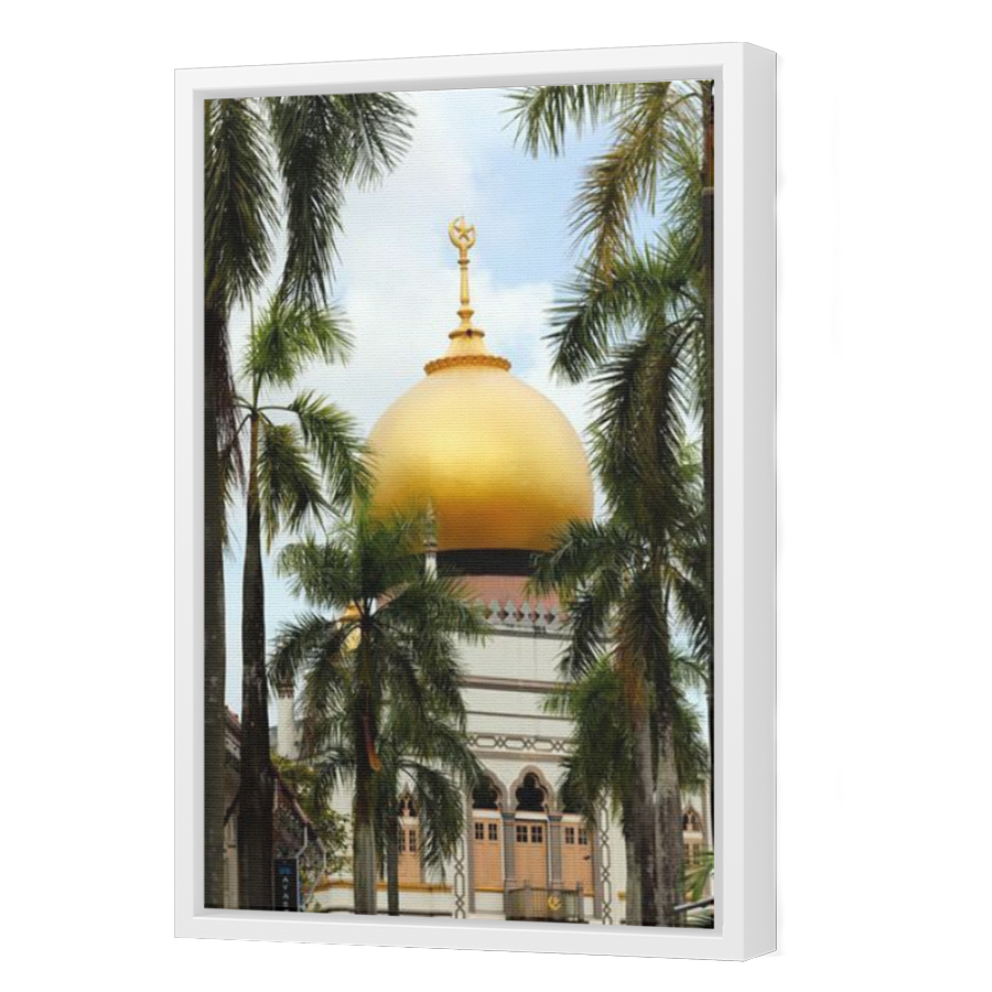 Thumbnail for Canvas - White Floating Frame