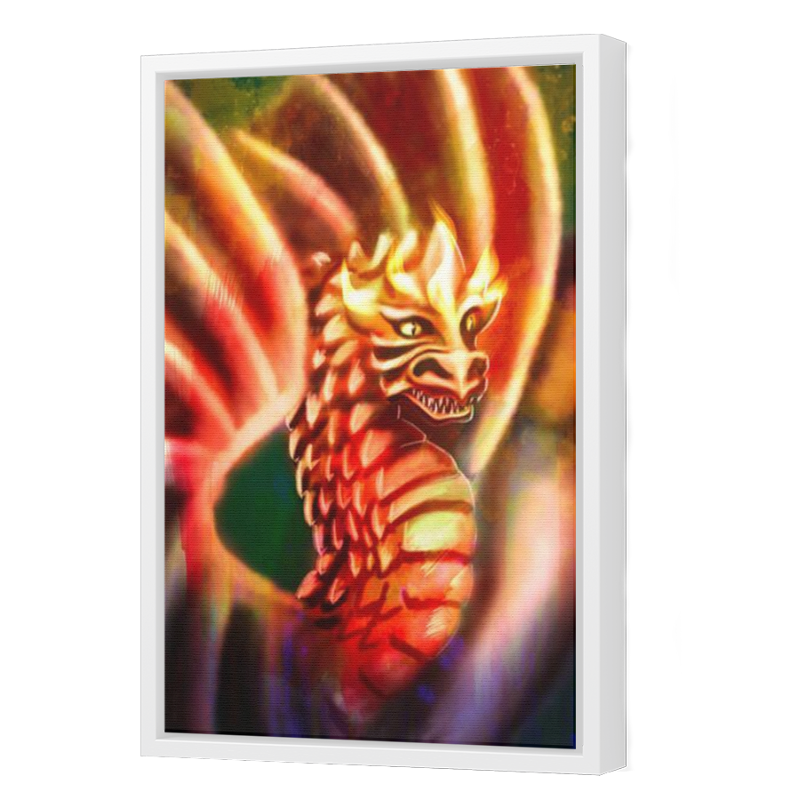 Thumbnail for Canvas - White Floating Frame