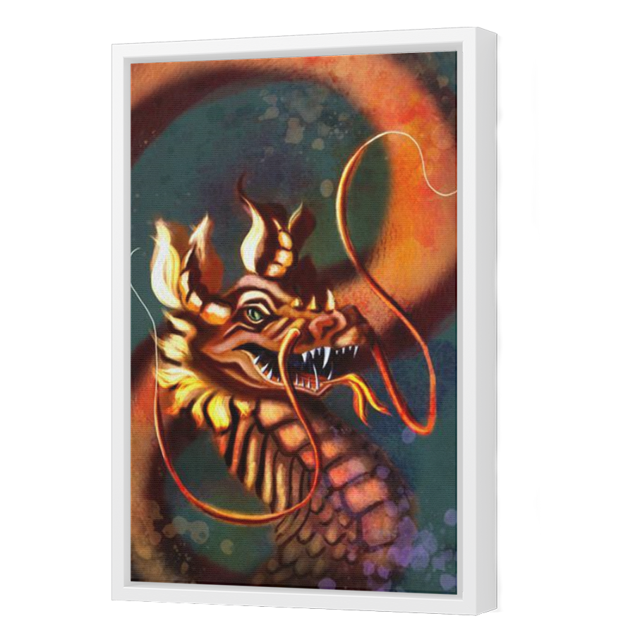 Thumbnail for Canvas - White Floating Frame
