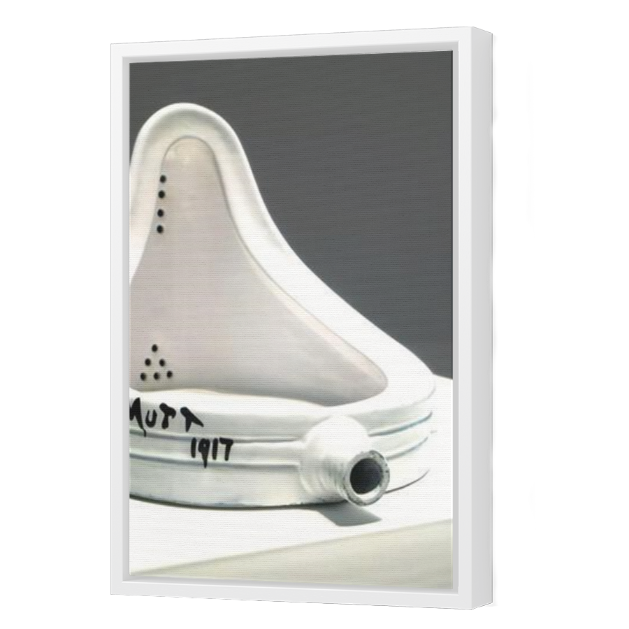 Thumbnail for Canvas - White Floating Frame