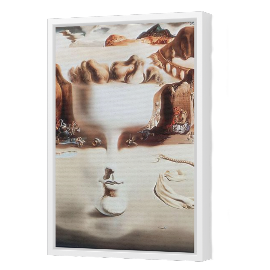 Thumbnail for Canvas - White Floating Frame