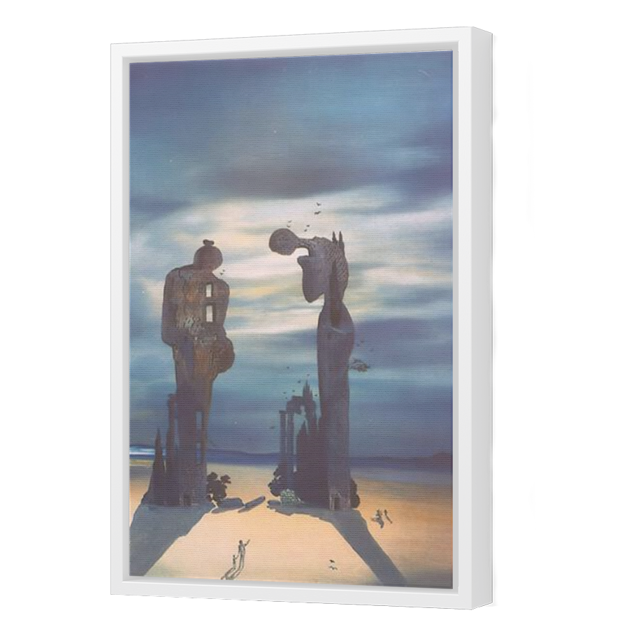 Thumbnail for Canvas - White Floating Frame