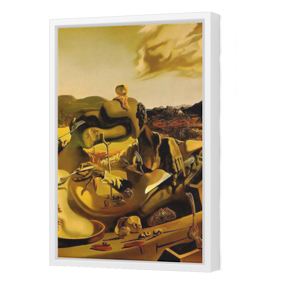 Thumbnail for Canvas - White Floating Frame