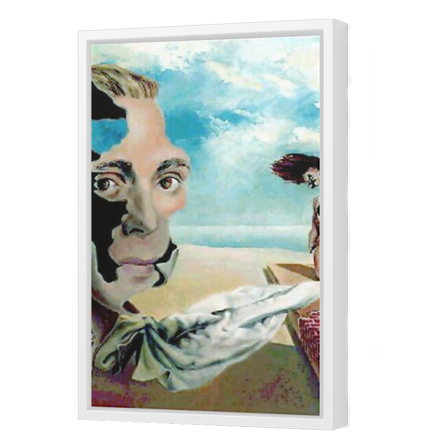 Thumbnail for Canvas - White Floating Frame